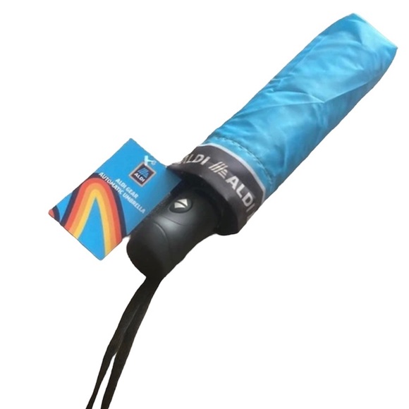 ALDI Gear 2023 Capsule Collection Automatic Umbrella   Navy/Navy or Blue/Black - Picture 6 of 7